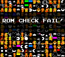 rom check fail